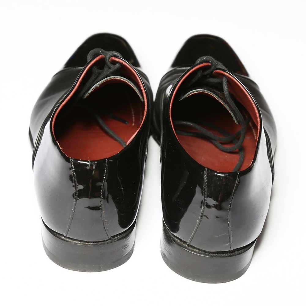 Magnanni Men's Shoe Cesar Patent Oxford Black 8 1/2 #13880 - Picture 4 of 5
